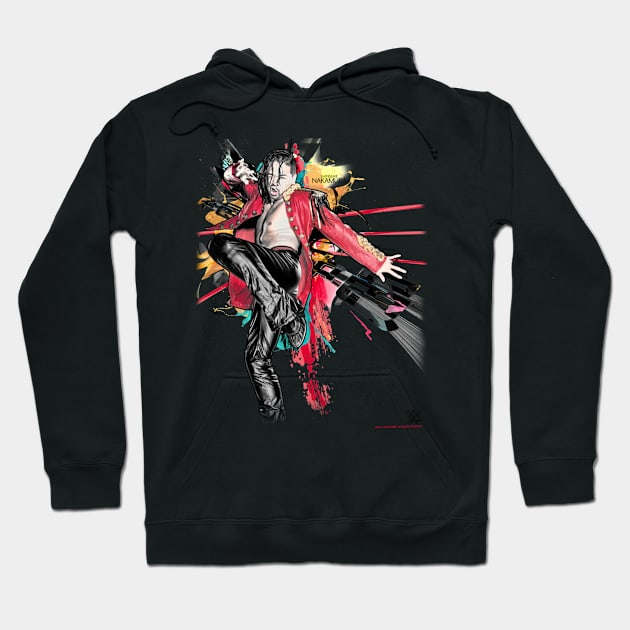 Shinsuke Nakamura Pose Hoodie by Holman